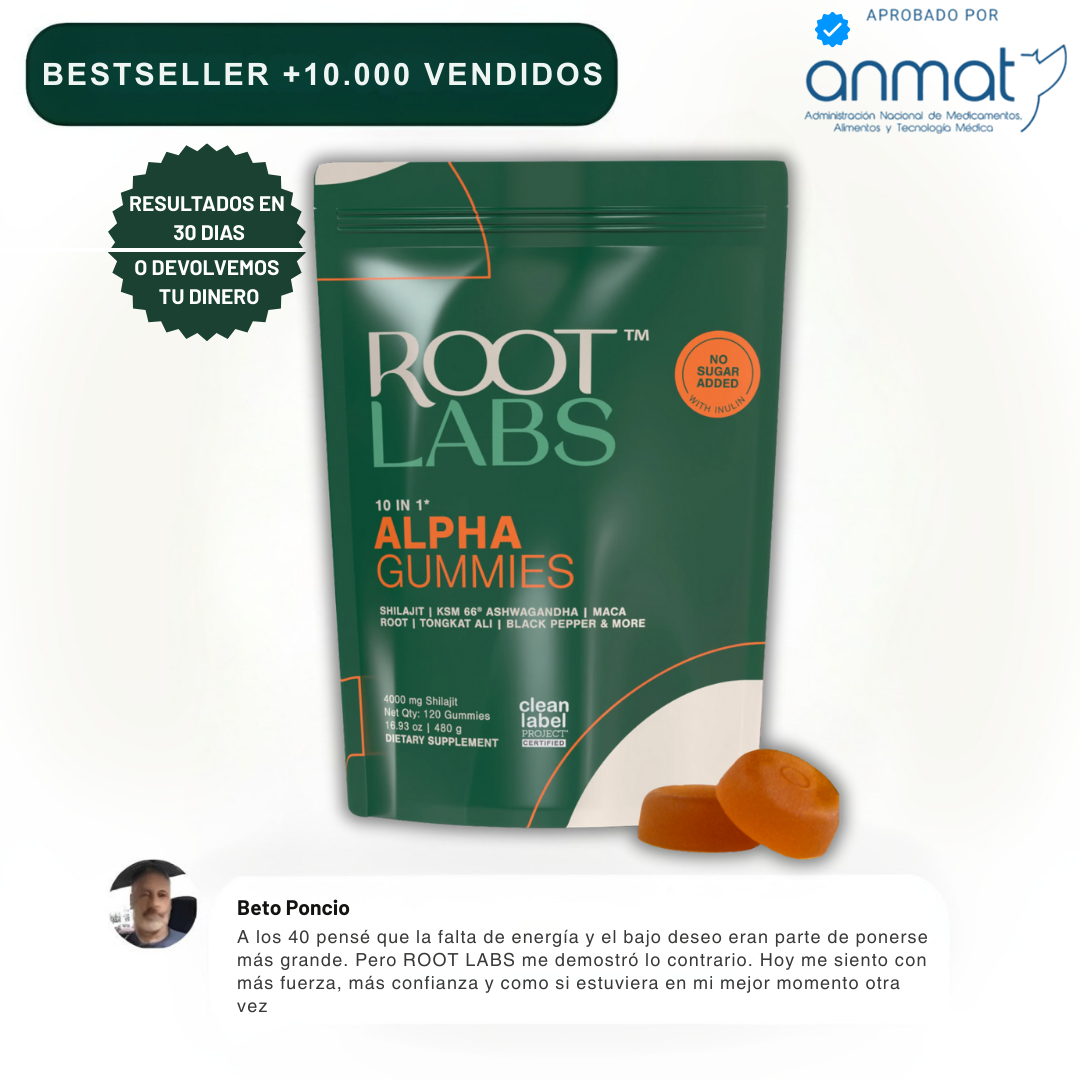 Gomitas ALPHA | Potencia Masculina y Energía Extrema